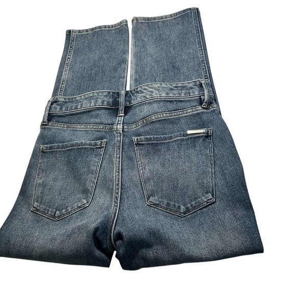 White House Black Market WHBM High-Rise Sculpt Straight Crop Jeans OS - Picture 7 of 16